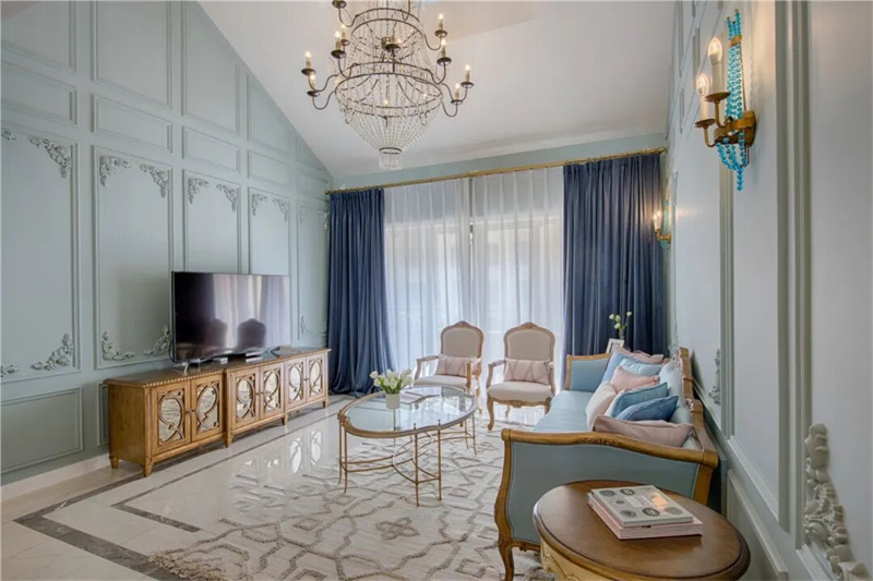 128㎡輕法式三居室實(shí)拍｜不浮夸、不堆砌，只有恰到好處的優(yōu)雅！